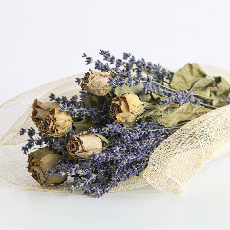 Hunter Lavender Farm Dried Lavender and Rose Bouquet
