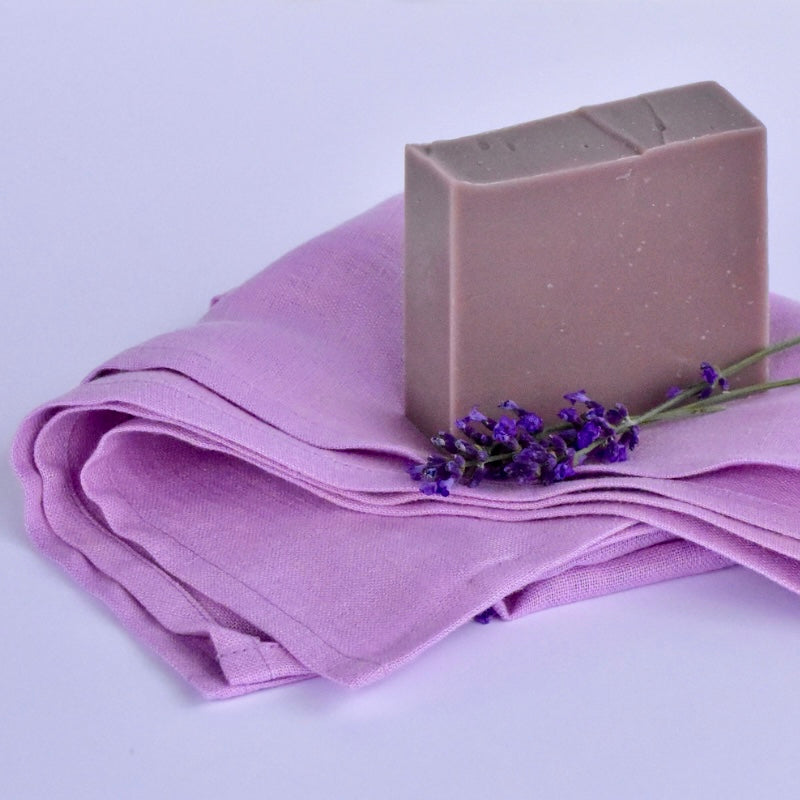 Lavender Soap and Towel Set