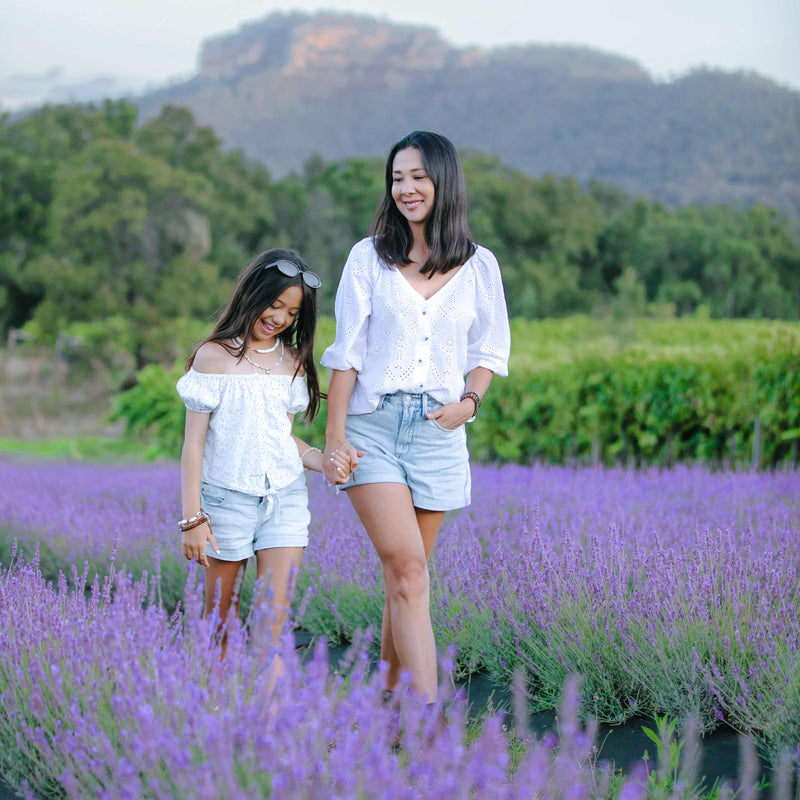 Lavender Field Walk