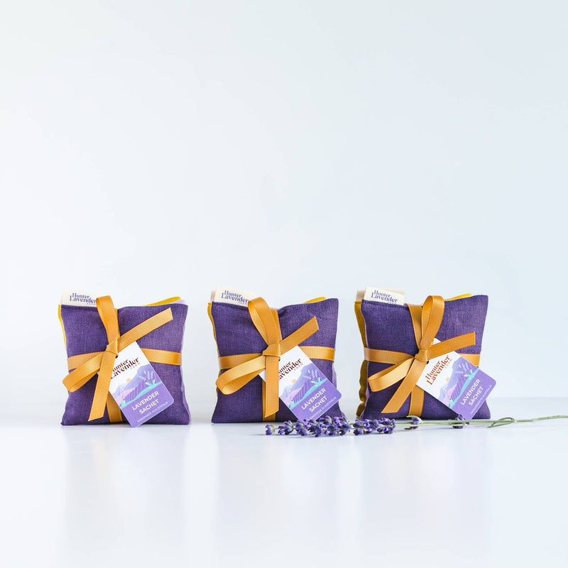 Dried Lavender Sachets